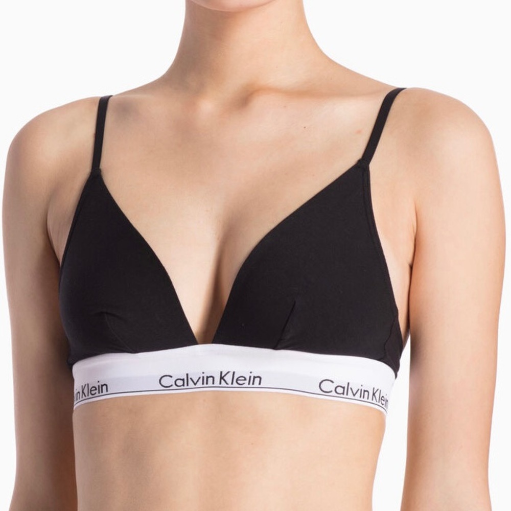 Calvin Klein | Modern Cotton Lightly Lined Triangle Bralette